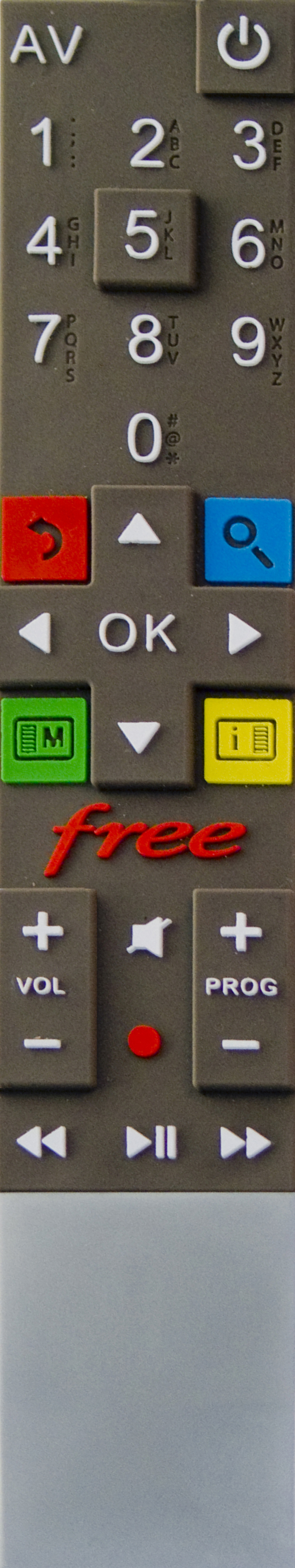 Télécommande Freebox Révolution V6 Free (Réf#Q-127)